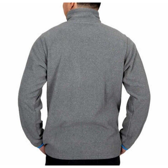 Columbia Mens Thompson Peak Quarter Zip Fleece Pullover Size XL Chest Zip Pocket - Picture 6 of 13
